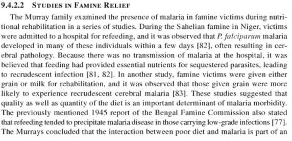 studies in famine relief
